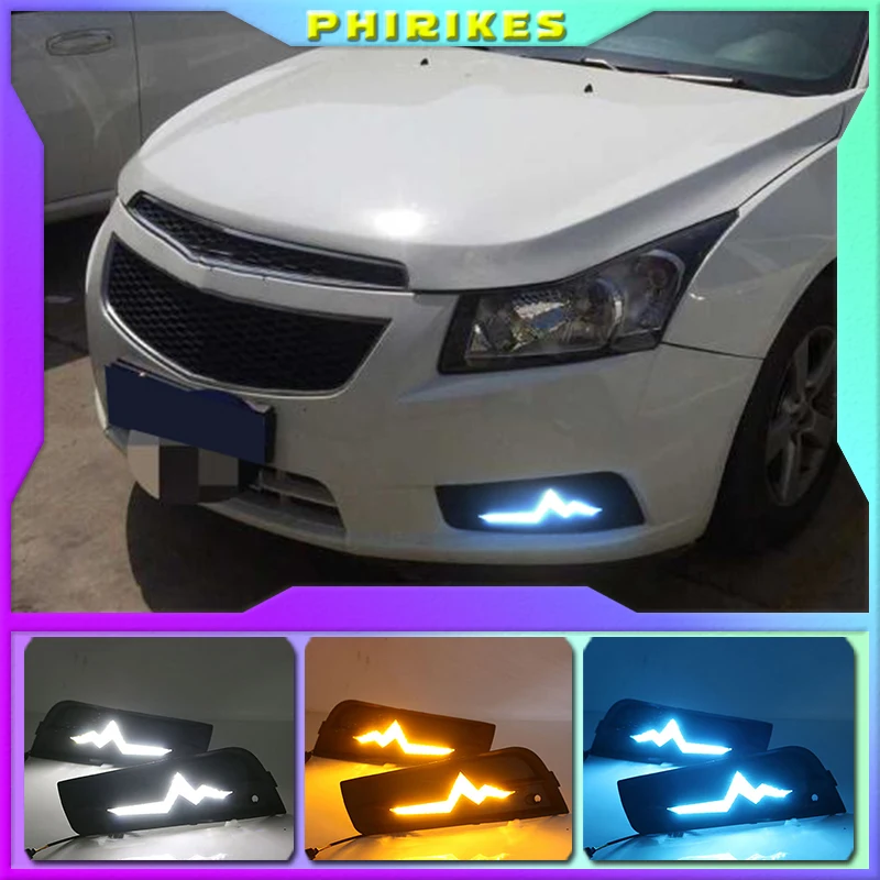 Светодиодный ные дневные ходовые огни DRL для Chevrolet Cruze 2009-2014, высокопрофильные Противотуманные фары DRL с затемненным поворотным сигналом
Светодиодный ные дневные ходовые огни DRL для Chevrolet Cruze 2009-2014, высокопрофильные Противотуманные фары DRL с затемненным поворотным сигналом