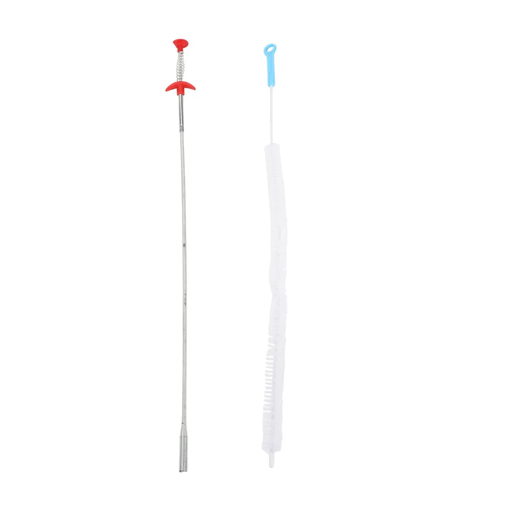 2pcs Sink Dredge Useful Practical Drain Snake Sink Dredge Drain Cleaning Tool for Bathroom
2pcs Sink Dredge Useful Practical Drain Snake Sink Dredge Drain Cleaning Tool for Bathroom