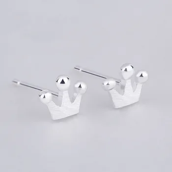 New Style Ear Stud Women's Anti-Allergy Earrings Japanese Korean Creative Design Simple Sweet Crown Ear Stud Accessories
New Style Ear Stud Women's Anti-Allergy Earrings Japanese Korean Creative Design Simple Sweet Crown Ear Stud Accessories