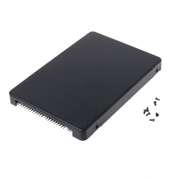 

Replacement Mini SATA mSATA SSD Hard Disk to 44Pin IDE Adapter with Enclosure Case 2.5" HDD for PC Computer Accessories