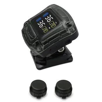 M3 Motorcycle Bike TPMS Tire Pressure Monitoring System with 2 Tire Pressure Monitoring System Sensors
M3 Motorcycle Bike TPMS Tire Pressure Monitoring System with 2 Tire Pressure Monitoring System Sensors