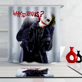 Shower Curtain, Bathroom Curtains-Clown,Joker Killer, Arthur Fleck,Movie Theme,Why So Serious
Shower Curtain, Bathroom Curtains-Clown,Joker Killer, Arthur Fleck,Movie Theme,Why So Serious