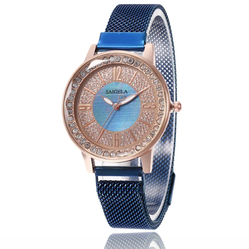Fashion Magnet Watch For Women Luxury Ladies Wrist watches Quartz Female Watches Round Clock Crystal Watch Party Dress Gifts Fashion Magnet Watch For Women Luxury Ladies Wrist watches Quartz Female Watches Round Clock Crystal Watch Party Dress Gifts