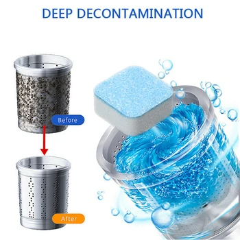 10PCS Washing Machine Oxygen Cleaner Decontamination Effervescent Tablets Keep The Washing Machine Clean
10PCS Washing Machine Oxygen Cleaner Decontamination Effervescent Tablets Keep The Washing Machine Clean