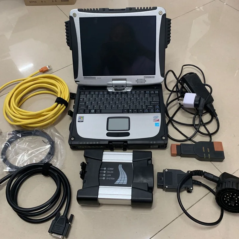 Icom Next for BMW Auto diagnostic Tool OBD code Scanner with V09.2019 Software in 480GB SSD and used laptop CF-19 CF19 Toughbook
Icom Next for BMW Auto diagnostic Tool OBD code Scanner with V09.2019 Software in 480GB SSD and used laptop CF-19 CF19 Toughbook