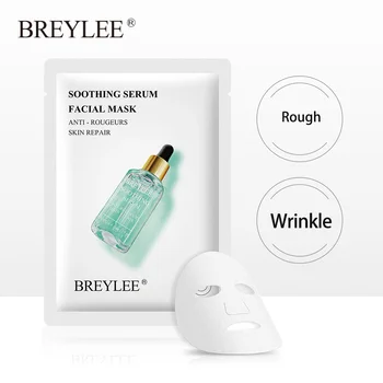 BREYLEE Face Sheet Mask Soothing Serum Facial Mask Anti-Rougeur Skin Repairing Relieving Moisturizing Anti-Aging Skin Care 1pcs
BREYLEE Face Sheet Mask Soothing Serum Facial Mask Anti-Rougeur Skin Repairing Relieving Moisturizing Anti-Aging Skin Care 1pcs