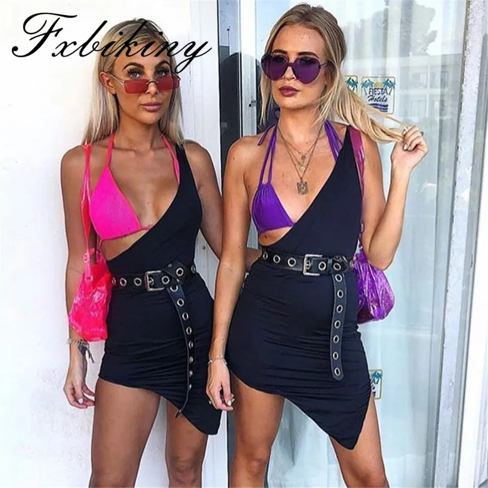 Fxbikiny 2020 Sexy Single Shoulder Beach Dress Irregular Summer Beach Bikini Cover Ups Bathing Suit Solid Party Swimming Suits 
Fxbikiny 2020 Sexy Single Shoulder Beach Dress Irregular Summer Beach Bikini Cover Ups Bathing Suit Solid Party Swimming Suits