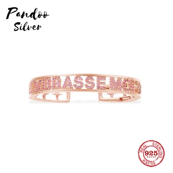 Fashion Charm Sterling Silver Copy 1:1 Copy,Pink Silver 'EMBRASSE MOI' Bracelet Women Monaco Jewelry Gift With Logo
Fashion Charm Sterling Silver Copy 1:1 Copy,Pink Silver 'EMBRASSE MOI' Bracelet Women Monaco Jewelry Gift With Logo