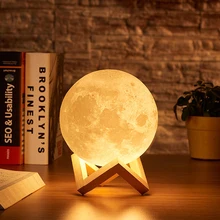 

LED Night Light Decoration Rechargeable Luminaire With Motion Sensor Colorful For Bedroom Anime Desk Table Moon Fairy Gift Lamp
