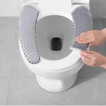 1pc Universal Washable Decorative Toilet Seat Covers Toilet Mat Cushion Home Stickers Toilet Cushion Cover Paste Lids For Home
1pc Universal Washable Decorative Toilet Seat Covers Toilet Mat Cushion Home Stickers Toilet Cushion Cover Paste Lids For Home