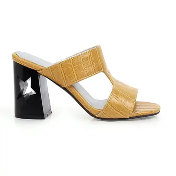 Women Sandals Fashion Beautiful High Heels Sandals Ladies Summer Shoes yellow silver Plus Size 40 41 45 47 zapatos de mujer
Women Sandals Fashion Beautiful High Heels Sandals Ladies Summer Shoes yellow silver Plus Size 40 41 45 47 zapatos de mujer