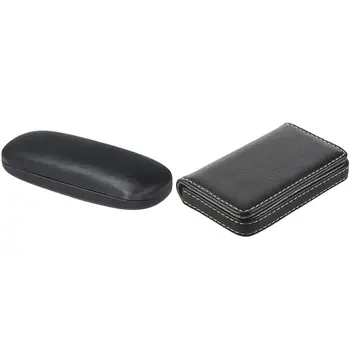 1Pcs netic Attractive Card Case Black & 1Pcs Glasses Case Black Metal and Leather for Small and Medium Frames
1Pcs netic Attractive Card Case Black & 1Pcs Glasses Case Black Metal and Leather for Small and Medium Frames