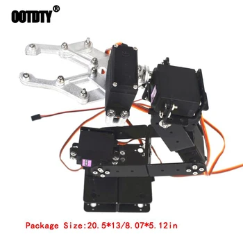 Manipulator 6 direction freedom mechanical robot arm three-dimensional rotation 6 Servo Motor metal gear for Arduino
Manipulator 6 direction freedom mechanical robot arm three-dimensional rotation 6 Servo Motor metal gear for Arduino