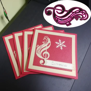 Metal Cutting Dies Music Tune for DIY Scrapbooking Decorations Craft Die Cut Paper Card Making Stencil New
Metal Cutting Dies Music Tune for DIY Scrapbooking Decorations Craft Die Cut Paper Card Making Stencil New