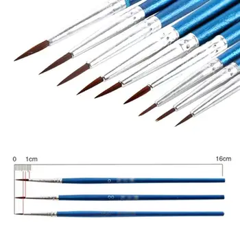 1pcs Multi-size Nylon Hook Line Pen Painting Brush Artistic Watercolor Oil Acrylic Painting Art Supplies Painting Supplies
1pcs Multi-size Nylon Hook Line Pen Painting Brush Artistic Watercolor Oil Acrylic Painting Art Supplies Painting Supplies
