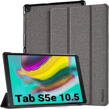 EasyAcc Case for Samsung Galaxy Tab S5e Ultra Slim Lightweight Smart Cover with Stand Function Auto Sleep Wake Function 10.5inch
EasyAcc Case for Samsung Galaxy Tab S5e Ultra Slim Lightweight Smart Cover with Stand Function Auto Sleep Wake Function 10.5inch