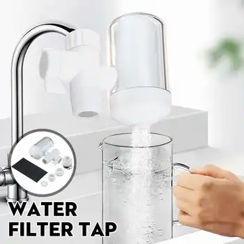Tap Water Purifier Kitchen Faucet Washable Ceramic Percolator Mini Water Filter Filtro Rust Bacteria Removal Replacement Filter
Tap Water Purifier Kitchen Faucet Washable Ceramic Percolator Mini Water Filter Filtro Rust Bacteria Removal Replacement Filter