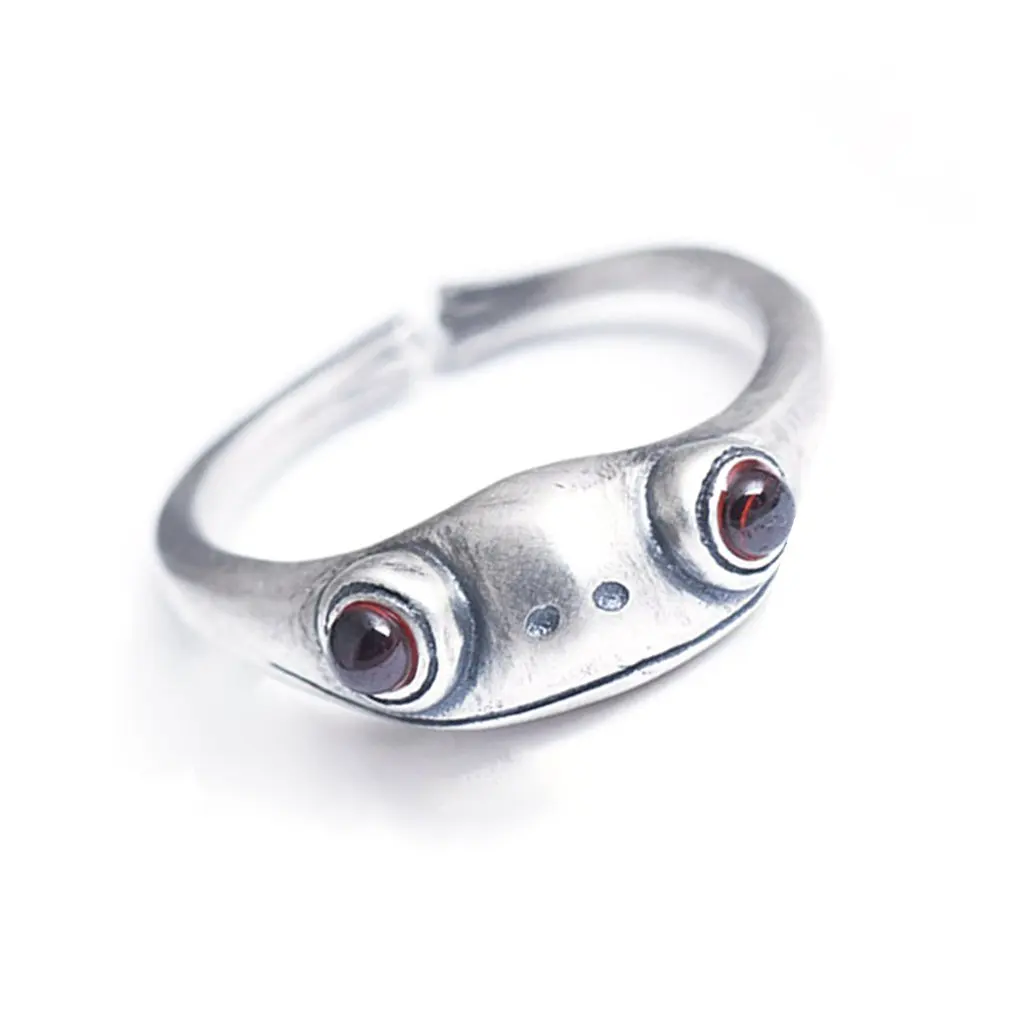 Carnelian Ring Personality Retro Ring Open Adjustable S925 Silver Color Source Creative Design
Carnelian Ring Personality Retro Ring Open Adjustable S925 Silver Color Source Creative Design