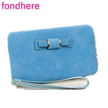 FONDHERE Lady Fashional casual classic bowknot candy zipper blue dark green hand long wallet zero wallet mobile phone package
FONDHERE Lady Fashional casual classic bowknot candy zipper blue dark green hand long wallet zero wallet mobile phone package