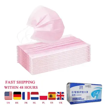 10/50 pcs 3 Layer Face Mask Filter Insert Non-woven Fabric Mouth Mask Filter black white pink
10/50 pcs 3 Layer Face Mask Filter Insert Non-woven Fabric Mouth Mask Filter black white pink