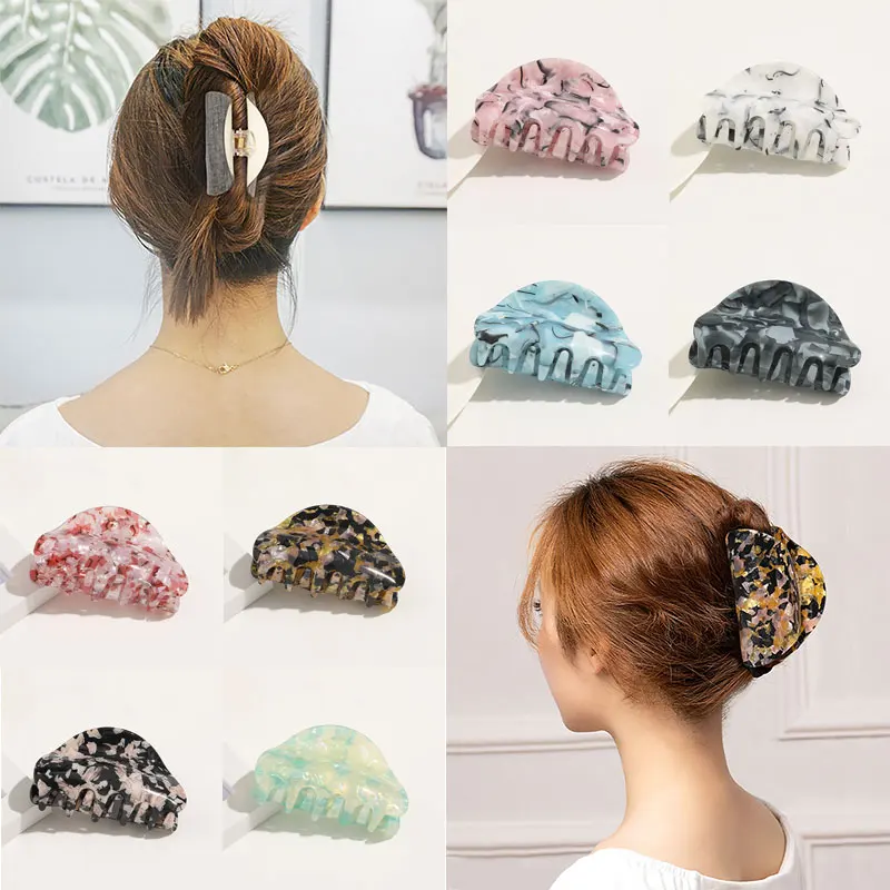 Vintage Hair Clips for Girls Claw Clip New Marble Textured Barrette Crab Hair Clips for Women Acrylic Hair Clip Hair Accessories
Vintage Hair Clips for Girls Claw Clip New Marble Textured Barrette Crab Hair Clips for Women Acrylic Hair Clip Hair Accessories