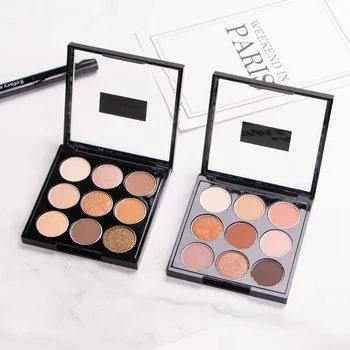 9-color Shimmer Matte Eyeshadow Palette Long-lasting Waterproof Smudge-proof Colorfast Easy To Color Eye Shadow 
9-color Shimmer Matte Eyeshadow Palette Long-lasting Waterproof Smudge-proof Colorfast Easy To Color Eye Shadow