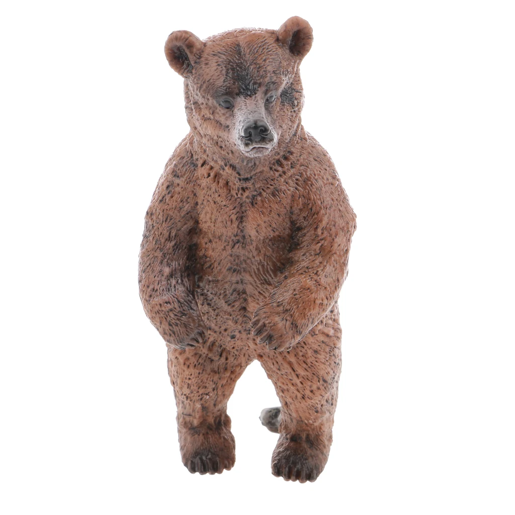 1Pc Realistic Standing Brown Bear Wild Zoo Animal Model Action Figure Kids Children Toddlers Toy Gift Home Desk Decoration
1Pc Realistic Standing Brown Bear Wild Zoo Animal Model Action Figure Kids Children Toddlers Toy Gift Home Desk Decoration