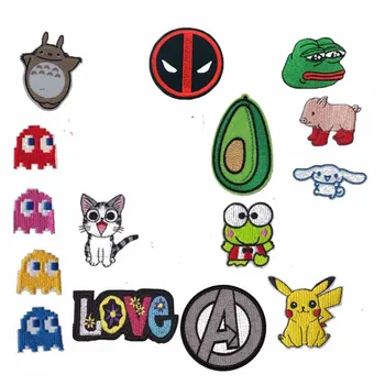 New Arrival Love Characters Animals Cat TV Series Frog Ghost Patch Fabric Sticker For Clothes Badge Embroidered Appliques DIY
New Arrival Love Characters Animals Cat TV Series Frog Ghost Patch Fabric Sticker For Clothes Badge Embroidered Appliques DIY