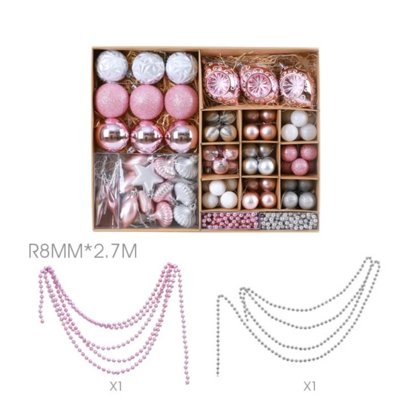 90Pcs Christmas Tree Decoration multiple styles Christmas Pendant Xmas Tree Pendants Simulation Ornaments New Year Decor 2019
90Pcs Christmas Tree Decoration multiple styles Christmas Pendant Xmas Tree Pendants Simulation Ornaments New Year Decor 2019