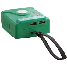 Compatible 18V Lithium Battery 1830 1840 1850 1860 to 5V USB Port adapter and 18V to 5V adapter lighting
Compatible 18V Lithium Battery 1830 1840 1850 1860 to 5V USB Port adapter and 18V to 5V adapter lighting