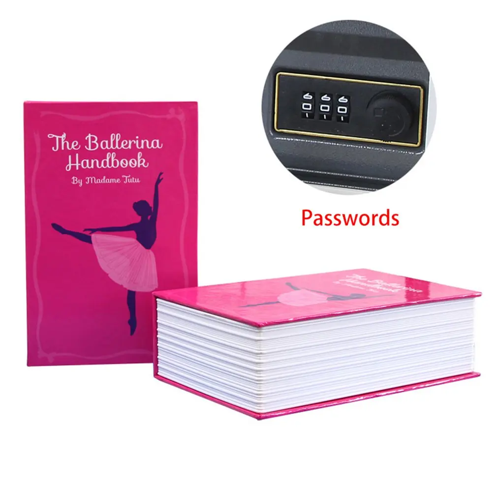Creative Safe Deposit Box Mini Home Storage Box Safe Cabinet Craft Book Password Key Box Insurance Box
Creative Safe Deposit Box Mini Home Storage Box Safe Cabinet Craft Book Password Key Box Insurance Box