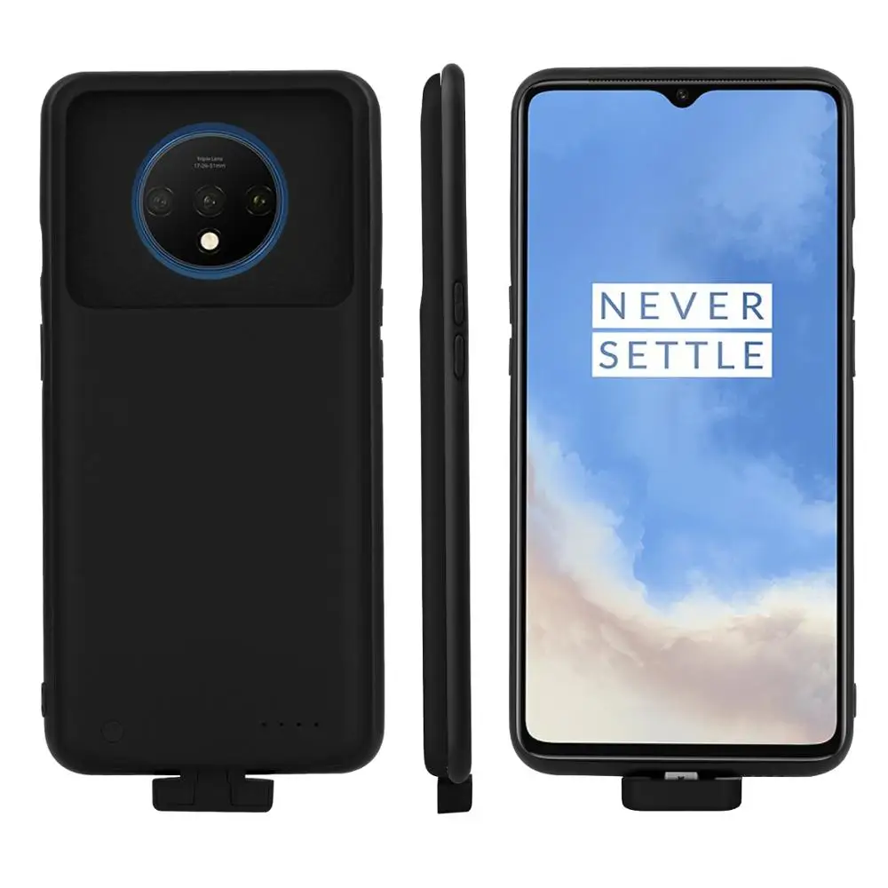Power Bank Battery Case For OnePlus 7T Shockproof 7000mAh Battery Charger Case For One Plus 7t Soft edge Simple Charging
Power Bank Battery Case For OnePlus 7T Shockproof 7000mAh Battery Charger Case For One Plus 7t Soft edge Simple Charging
