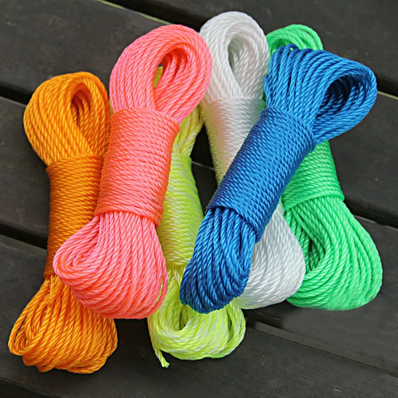 New Arrival 10m / 20m Clothesline Cords Long Colorful Nylon Rope Drawstring Rope Shade Rope Net Clothesline Garden Supplies
New Arrival 10m / 20m Clothesline Cords Long Colorful Nylon Rope Drawstring Rope Shade Rope Net Clothesline Garden Supplies