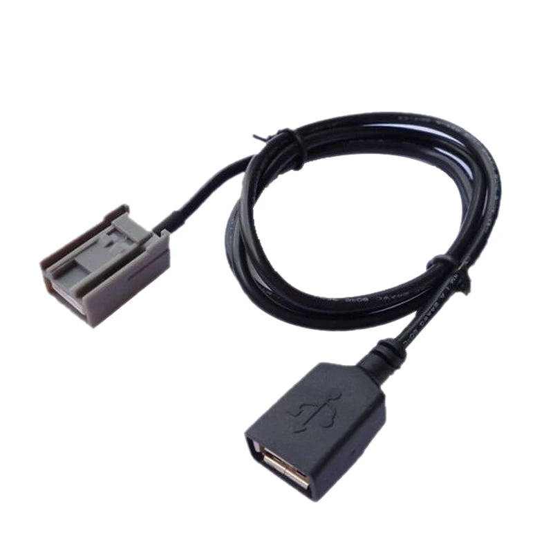 Автомобильный Aux USB кабель адаптер женский порт удлинитель для Honda Civic Jazz CR V Accord