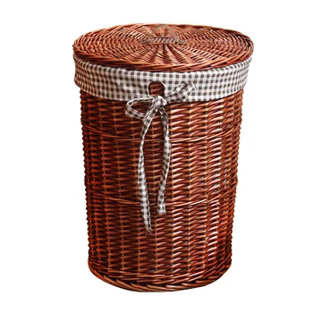 Storage basket hamper rattan dirty clothes storage basket with lid dirty clothes debris storage box good willow basket
Storage basket hamper rattan dirty clothes storage basket with lid dirty clothes debris storage box good willow basket