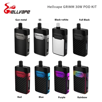 Hellvape Grimm 30W Pod Kit built-in 1200mah battery with VW mode max 80W output&3ml capacity Cartridge Vaping Kit VS Aegis boost
Hellvape Grimm 30W Pod Kit built-in 1200mah battery with VW mode max 80W output&3ml capacity Cartridge Vaping Kit VS Aegis boost