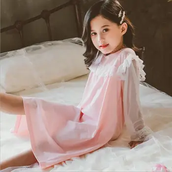 Girls baby long sleeve palacess style sleep dress lace patchwork pink pricess home clothes children cotton sleep wear ws1393
Girls baby long sleeve palacess style sleep dress lace patchwork pink pricess home clothes children cotton sleep wear ws1393