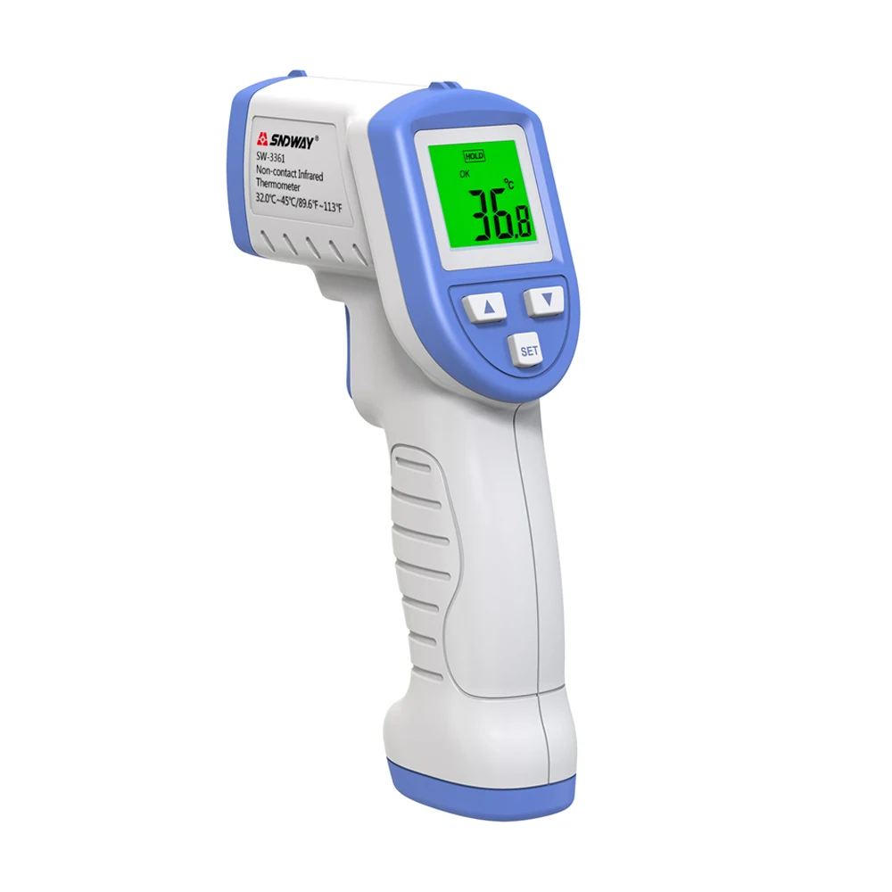 New Infrared Thermometer Temperature meter Digital thermometer Measure tool Non-contact LCD Laser Temperature Gun
New Infrared Thermometer Temperature meter Digital thermometer Measure tool Non-contact LCD Laser Temperature Gun