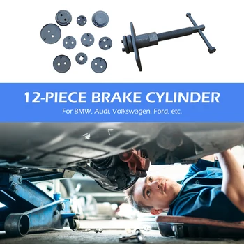 Car Disc Brake Piston Compressor Wind Back Tool Kit Compact and Portable Carry Convenient Pad Caliper Tools with Case
Car Disc Brake Piston Compressor Wind Back Tool Kit Compact and Portable Carry Convenient Pad Caliper Tools with Case