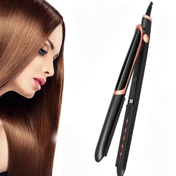 Professional Straightening Irons LED Display Curler Hair Flat Iron Negative Ion Infrared Heating Fast Hair Straightting Curling
Professional Straightening Irons LED Display Curler Hair Flat Iron Negative Ion Infrared Heating Fast Hair Straightting Curling