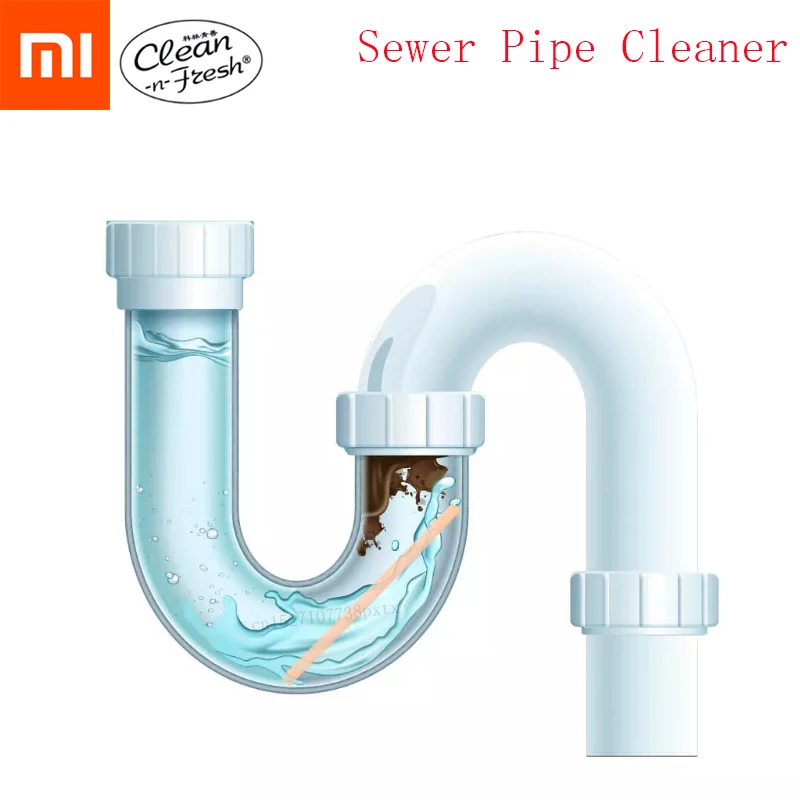 Xiaomi Mijia Clean-n-Fresh Sewer Cleaner Dissolve Pipe Stains Dredging Pipeline Bacteriostasis and Deodorization
Xiaomi Mijia Clean-n-Fresh Sewer Cleaner Dissolve Pipe Stains Dredging Pipeline Bacteriostasis and Deodorization