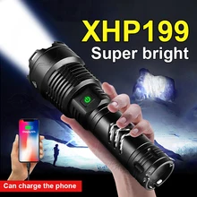 Newest XHP199 Powerful LED Flashlight Super Bright XHP90 LED Torch Light Type-C Usb Rechargeable Tactical Flash Light 18650 Lamp
Newest XHP199 Powerful LED Flashlight Super Bright XHP90 LED Torch Light Type-C Usb Rechargeable Tactical Flash Light 18650 Lamp