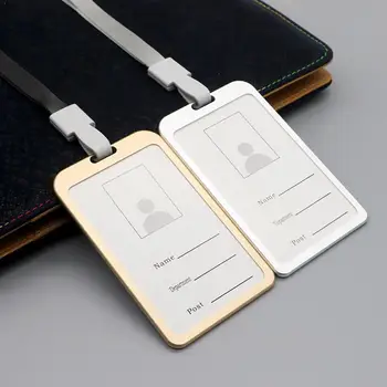 1 Pcs Metal Id Card Holder Badge With Rope Business ID Holder Pass Name Work Card Employee Security Bus Lanyard Tag With Co Z2W6
1 Pcs Metal Id Card Holder Badge With Rope Business ID Holder Pass Name Work Card Employee Security Bus Lanyard Tag With Co Z2W6
