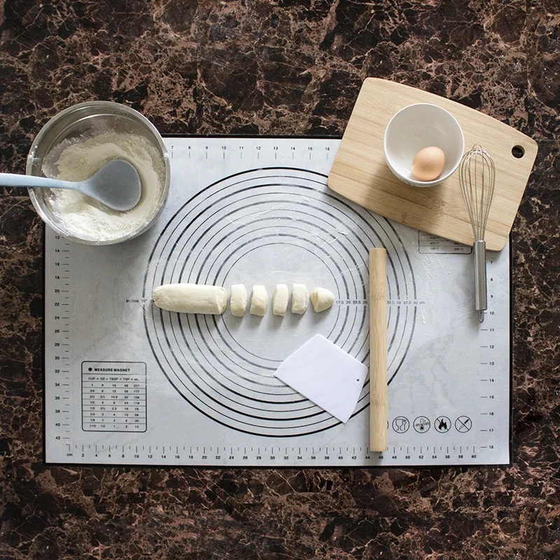 Kitchen Gadgets Cooking Tools Utensils Bakeware Kneading Accessories Lot Silicone Baking Mat Pizza Dough Maker Pastry
Kitchen Gadgets Cooking Tools Utensils Bakeware Kneading Accessories Lot Silicone Baking Mat Pizza Dough Maker Pastry