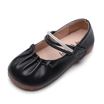 Kids Shoes Baby Girl Leather Shoes Black Flats For Wedding Party Children's Soft Leather Mary Janes Shoes For Toddlers Big Girls 
Kids Shoes Baby Girl Leather Shoes Black Flats For Wedding Party Children's Soft Leather Mary Janes Shoes For Toddlers Big Girls