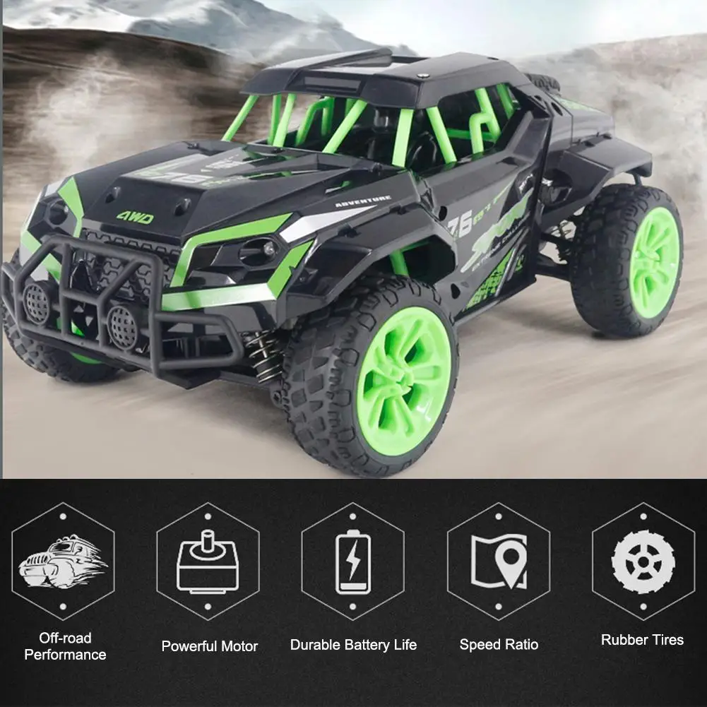 Remote Control Car 2.4GHz 1:16 High Speed 4WD Racing Car Electric Off-road Trunk All Terrains Stunt RC Car Toy For Kids Gift
Remote Control Car 2.4GHz 1:16 High Speed 4WD Racing Car Electric Off-road Trunk All Terrains Stunt RC Car Toy For Kids Gift
