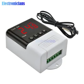 AC 110V 220V DTC-1200 Thermostat LED Digital Microcomputer Computer Intelligent Temperature Controller Thermometer for Aquarium
AC 110V 220V DTC-1200 Thermostat LED Digital Microcomputer Computer Intelligent Temperature Controller Thermometer for Aquarium