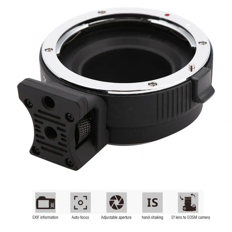 Commlite Electronic AF Mount Adapter EF-EOSM for EF-Mount Lens for Cannon EOSM Camera Lens
Commlite Electronic AF Mount Adapter EF-EOSM for EF-Mount Lens for Cannon EOSM Camera Lens