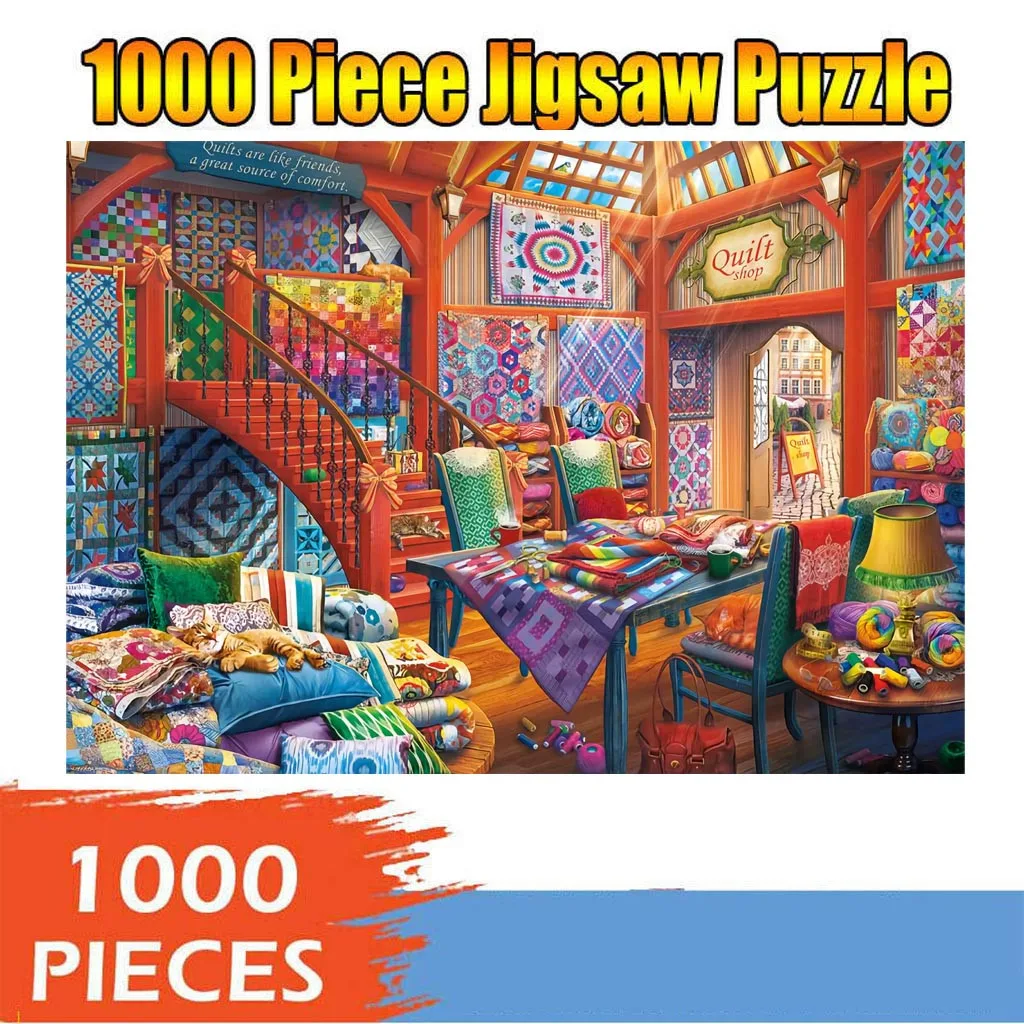 Adult Puzzles 1000 Piece Landscape Map Large Puzzle Game Interesting Toy Personality Gift Casual Games
Adult Puzzles 1000 Piece Landscape Map Large Puzzle Game Interesting Toy Personality Gift Casual Games