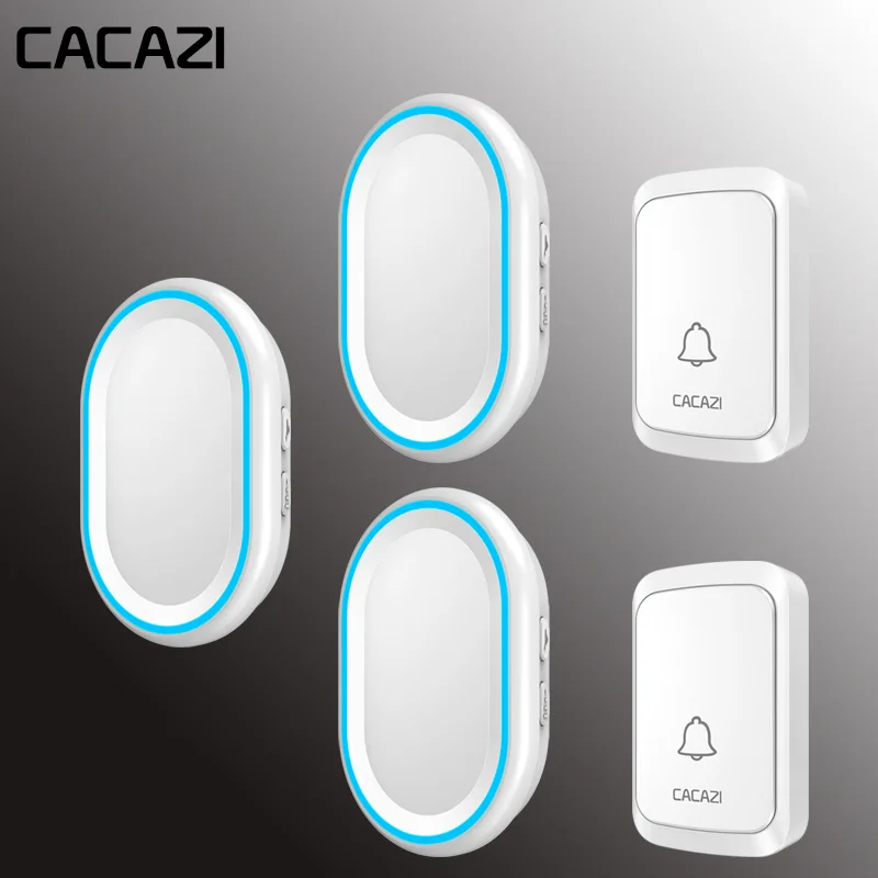 Smart Digital Wireless Household Music Doorbell Two Drive Three Far Distance Waterproof 58 First Music Memory Doorbell
Smart Digital Wireless Household Music Doorbell Two Drive Three Far Distance Waterproof 58 First Music Memory Doorbell